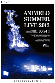 「Animelo Summer Live 2013 -FLAG NINE- 8.24」DVD ジャケット