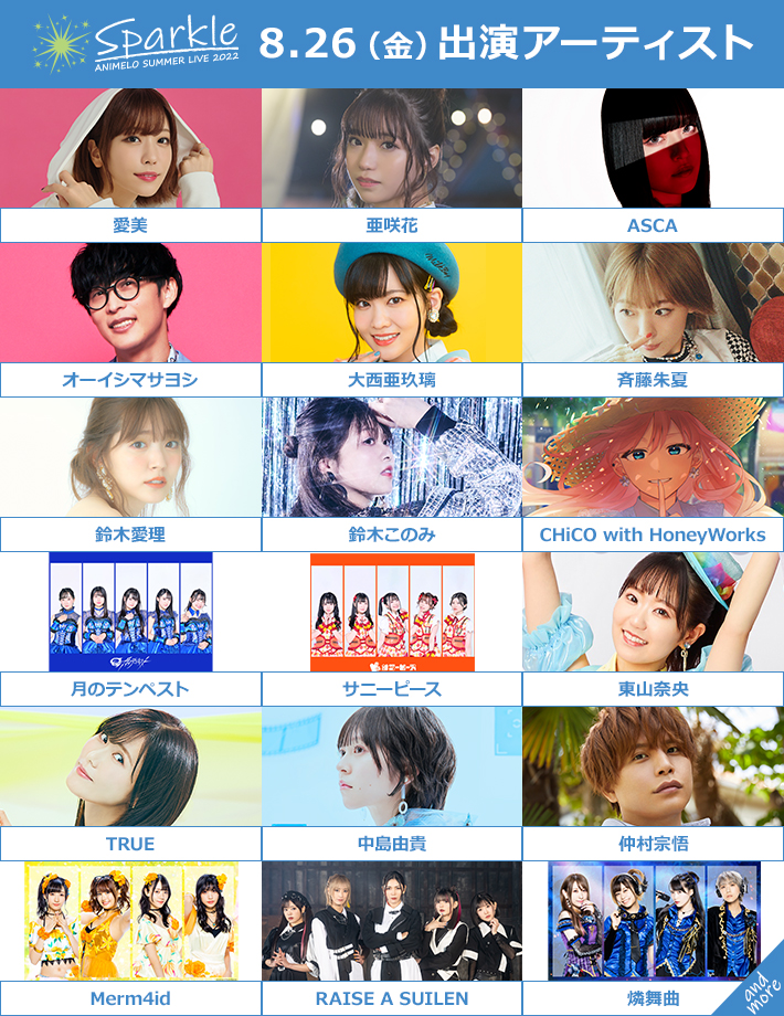 Animelo Summer Live 22 Sparkle アニメロサマーライブ22
